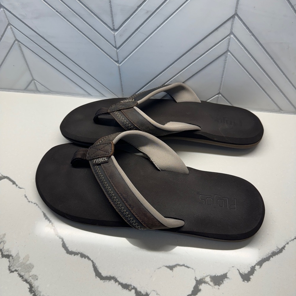 Men’s flojos size 10 - Picture 4 of 5